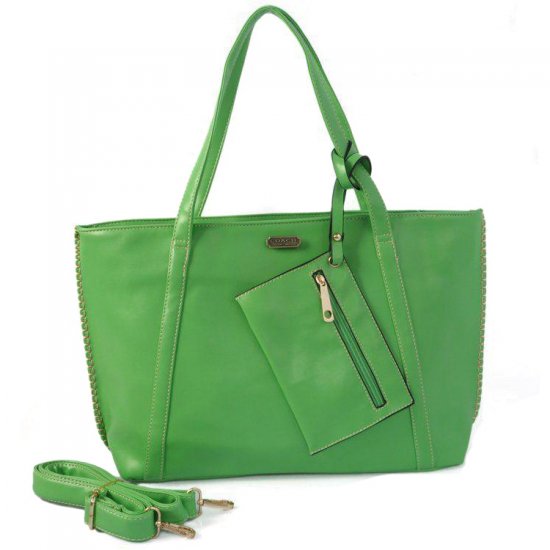 Coach City Chain Large Green Totes CII | Women